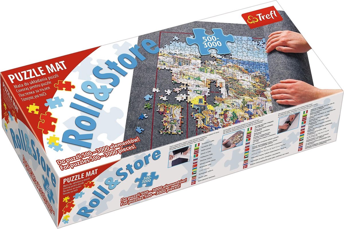 Trefl Mata do układania puzzli 500 - 3000