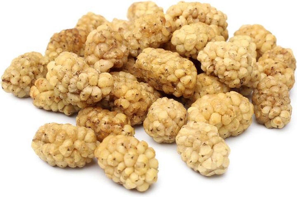 Gedroogde moerbeibessen | 500 gram | Gezonde snack | Rijk aan vitamines