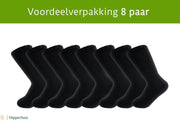 Hipperboo® - Bamboo Classics - Bamboe sokken - 8 paar - Maat 41-46 - Unisex
