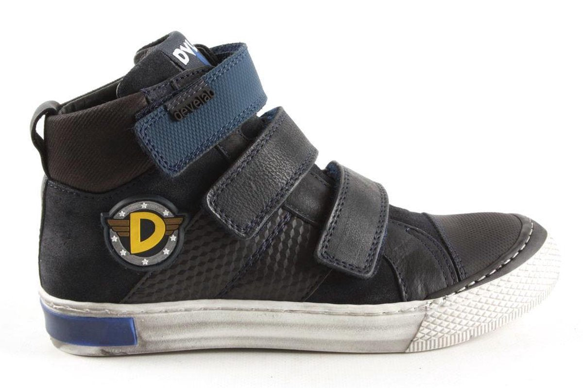 Jongens Enkelboot Develab 41181-633 Navy Suede Donkerblauw - Maat 28