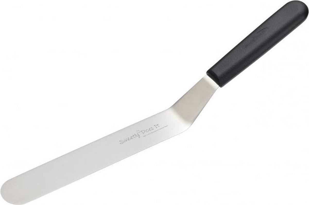 Kitchencraft Paletmes 37 Cm Rvs Zwart/Zilver