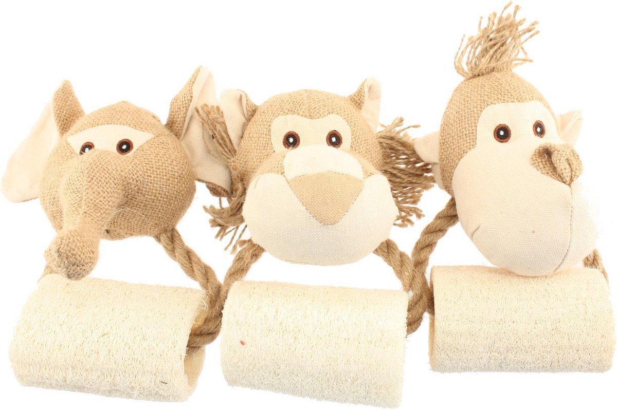 Loofah Buddy Tug assorti