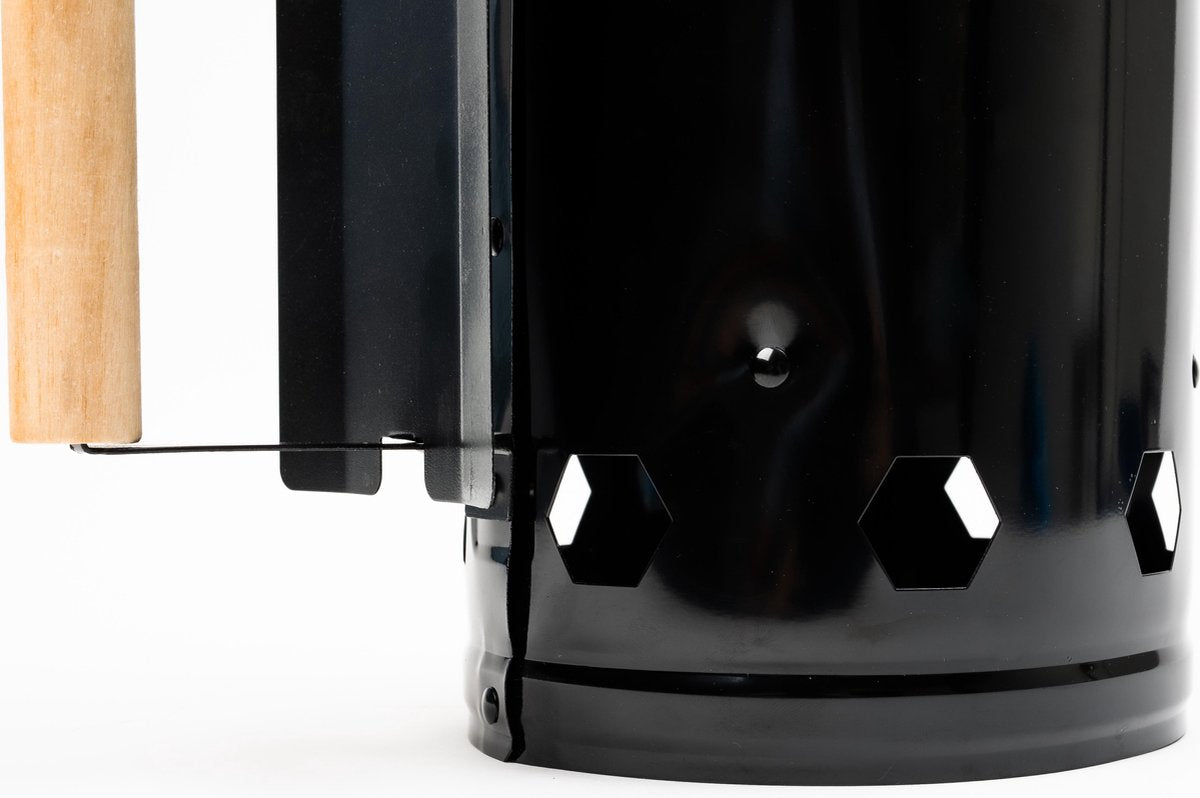 CuisiNoon® BBQ Starter - Brikettenstarter - BBQ houtskoolstarter - BBQ accessoires - In 20 min. Eten