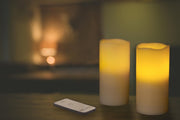 Thumbsup! Afstand Bedienbare Led Kaars Set Wit 2-delig