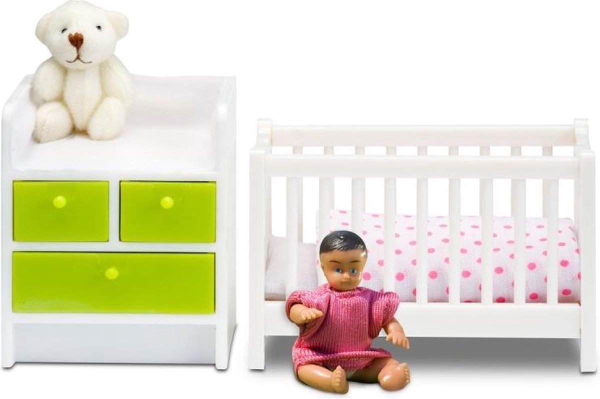 Lundby poppenhuis Set - Babykamer