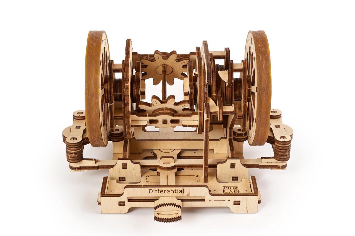 Ugears Houten Modelbouw - STEM LAB Differentieel