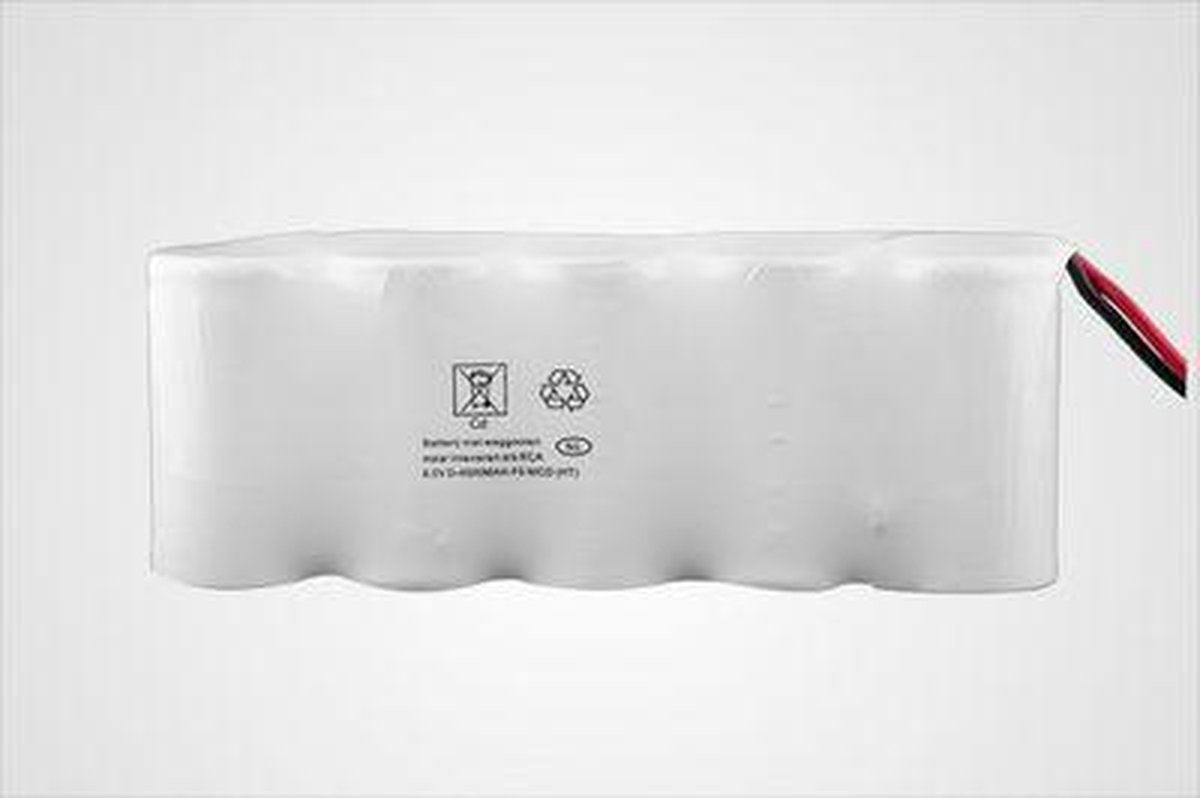 Emergency lighting battery 5x D Side By Side 6V 45Ah