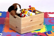 Houten opbergbox den 40x30x24H cm