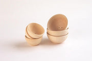 Houten Kommen 92 mm- Set van 3