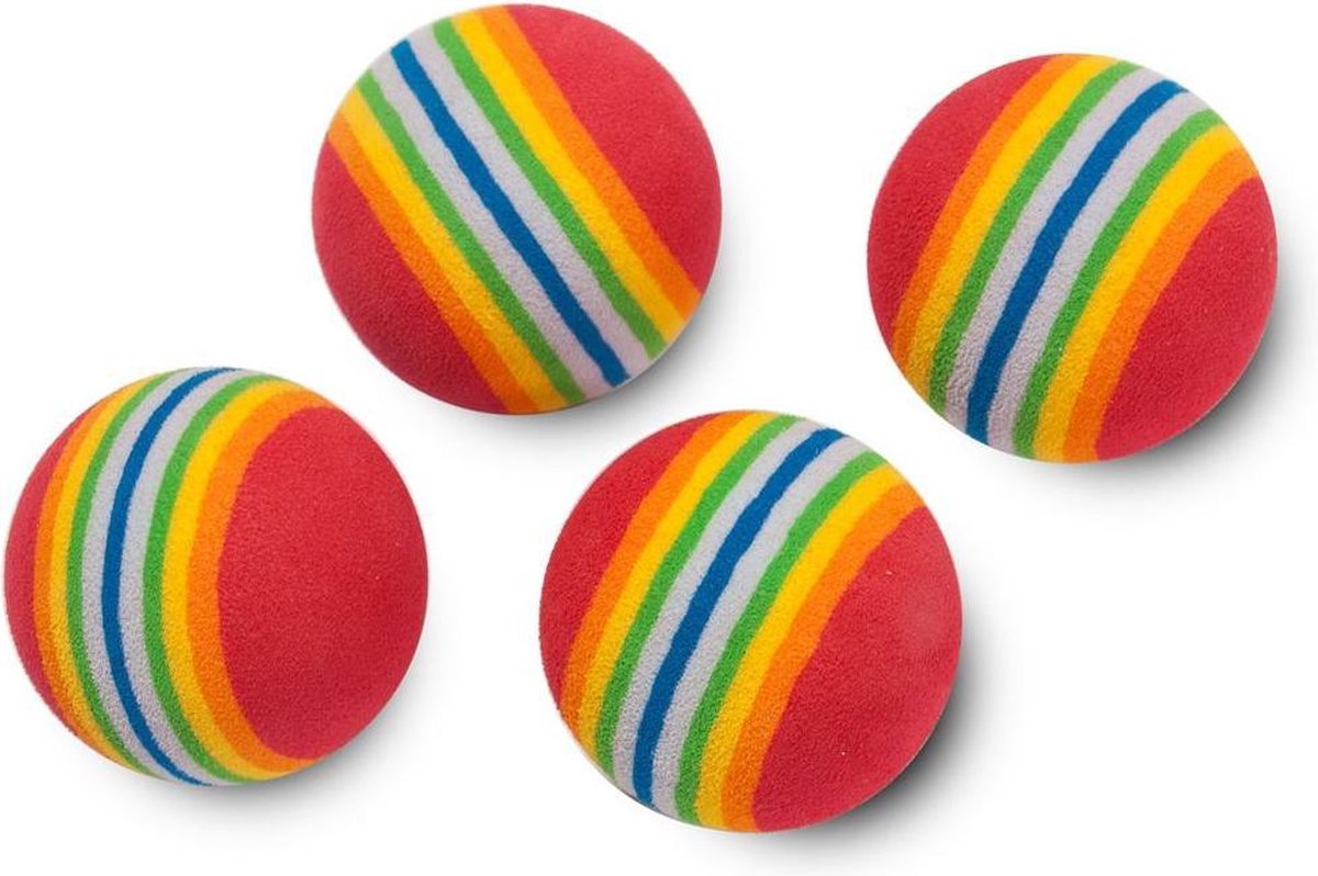 Rainbow softballs 4 pcs