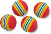 Rainbow softballs 4 pcs