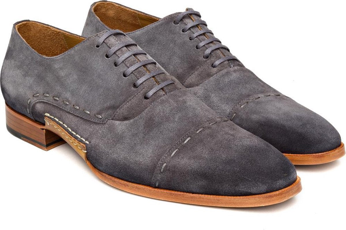 Azor Donkergrijs suede