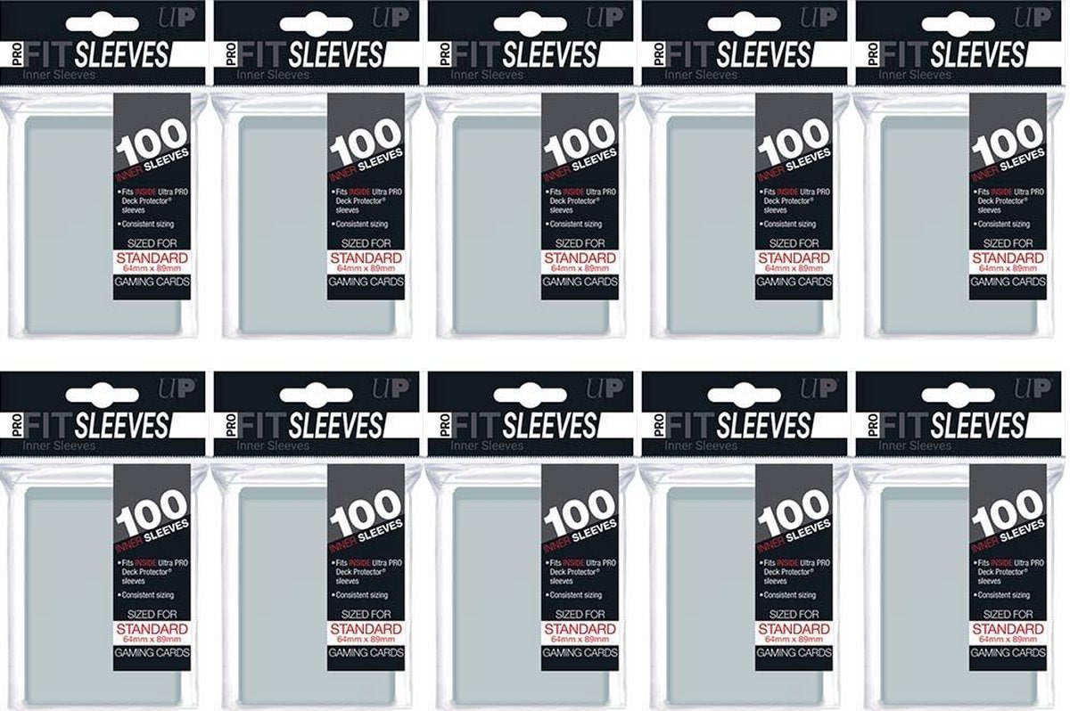 1000 Ultra Pro Standaard PRO-FIT Sleeves
