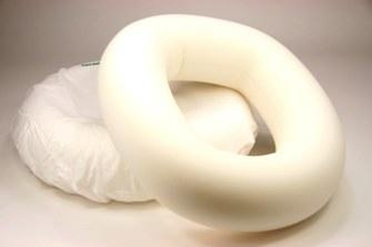 Ringkussen PU met afneembare katoenen hoes 38 cm diameter