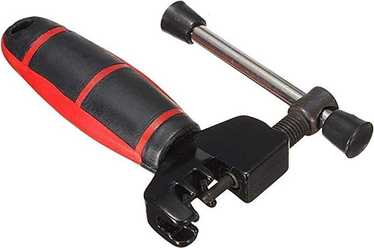 Luxe Fietsketting - Kettingpons - Fiets - Rood met Handvat - Ketting Los en Vast maken - Repait Tool