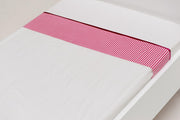 Briljant Baby Jenny - Katoen - Kinderlaken - Wiegje - 75x100 cm - Fuchsia
