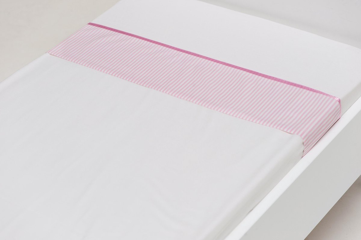 Briljant Baby Jenny - Katoen - Kinderlaken - Ledikant - 100x150 cm - Pink