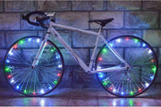 RRJ LED Fietswielverlichting Multicolor - Inclusief Batterijen