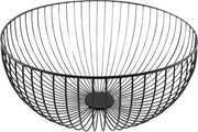 Point-Virgule Wire Fruitmand - Ø 35 x H15 cm - Zwart