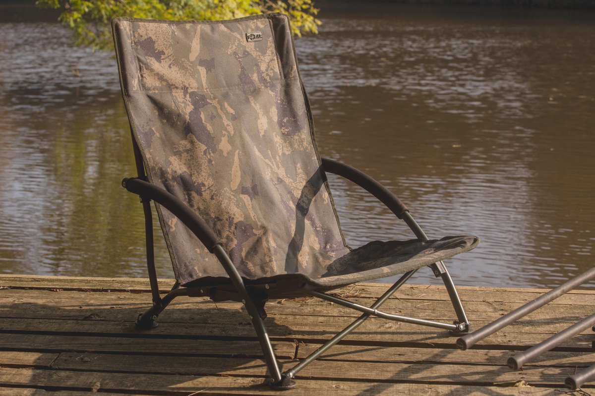 Solar Undercover Camo Foldable Easy Chair Low