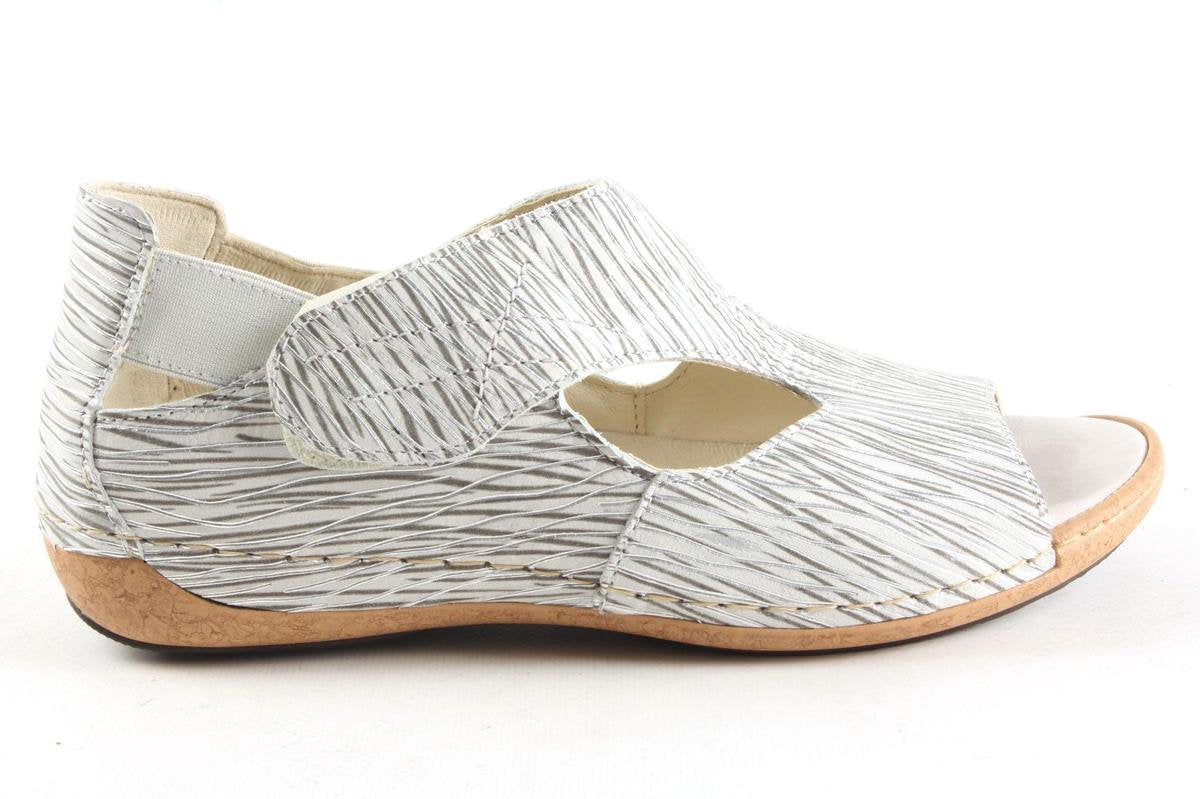 Dames Sandalen Waldlaufer 342004-140-149 Heliett Off White Zilver - Maat 4