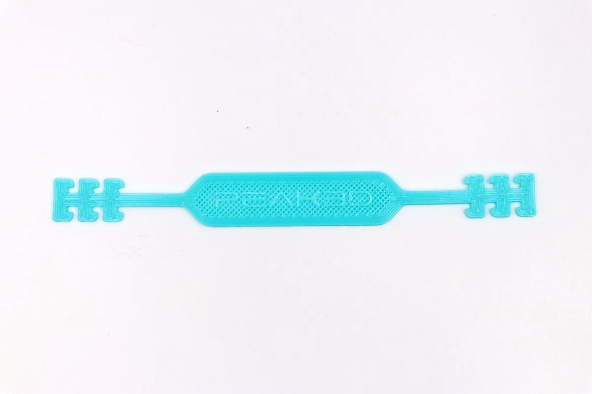 PEAK 3D Clips |Pakket bestaat uit 10 Clips | Draagbanden voor Mondkapjes - Groen| Earbands | Oorbanden| Earsavers | Earbuddies |Prijs voor 10 Clips is €14