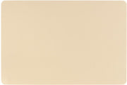 Atmosphera Placemat set van 4 - Beige - Lederlook - Bruin - 45 x 30 cm - Onderleggers