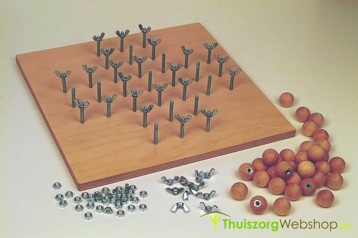 Solitaire met schroeven