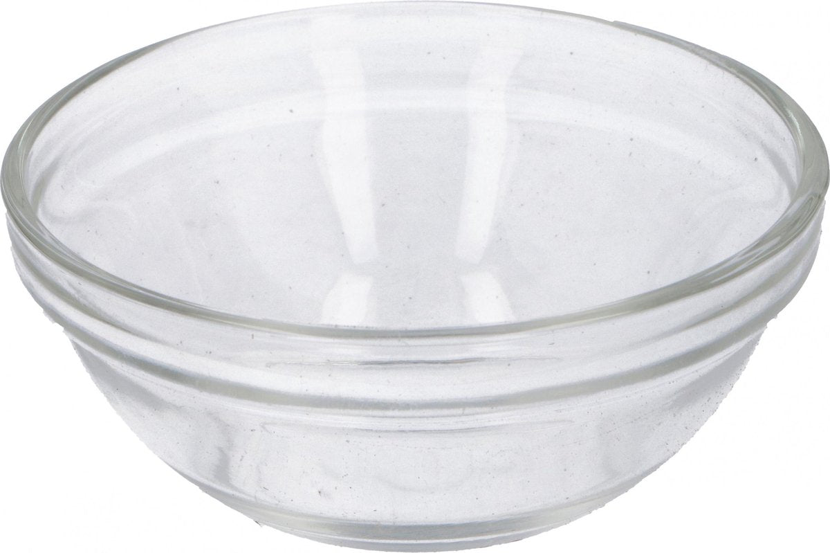Tom Schalenset 200 Ml Glas Transparant 9 Cm 3 Stuks