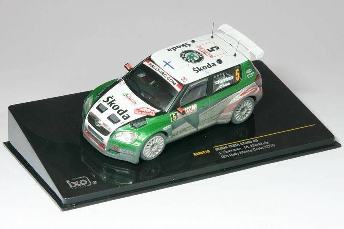 Skoda FABIA S2000 #5 2th Rally Monte Carlo 2010 - 1:43 - IXO Models