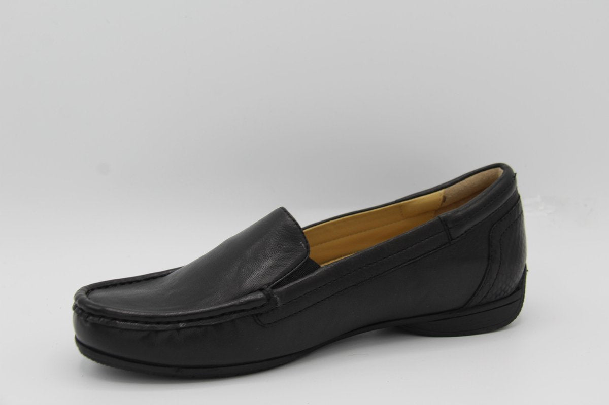 Helioform- 305.023- moccassin instapper zwart- h- maat 4 ( 37)