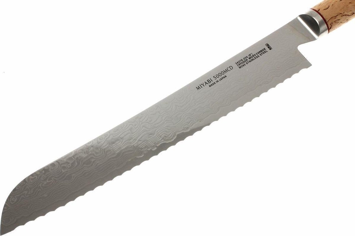 Miyabi mes 5000MCD broodmes 23cm