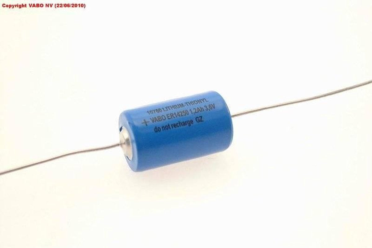ER14250 Vabo 1/2AA 3.6V 1200mAh Axial