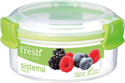 Sistema Fresh voorraaddoos - rond groen - 300ml