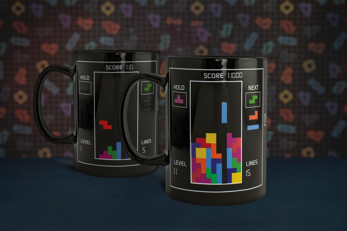 Tetris - Heat Change Mug