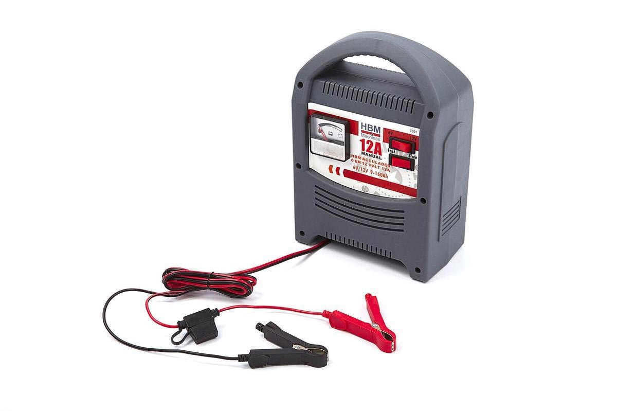 HBM Acculader 6 en 12 Volt 12A