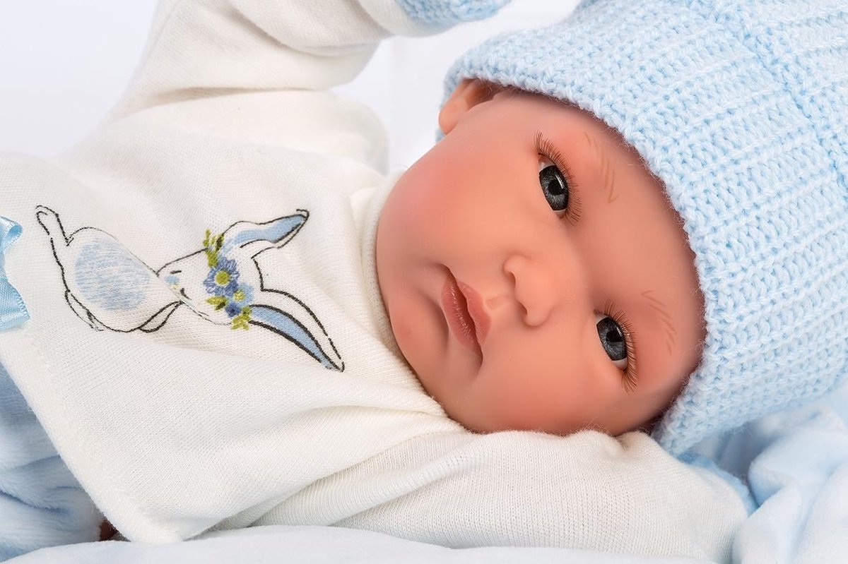 LLorens Babypop Bimbo Met Konijn Celeste 35 cm