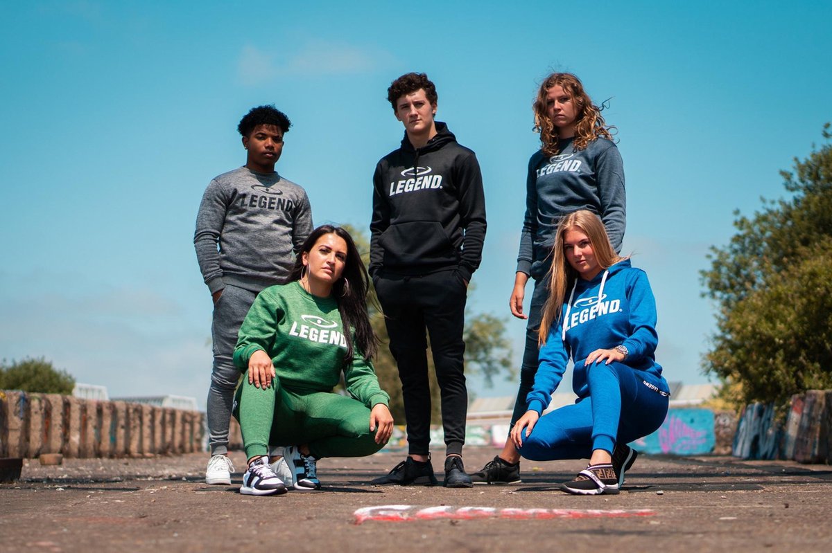 Joggingpak dames/heren met trui/sweater Navy Blauw  110