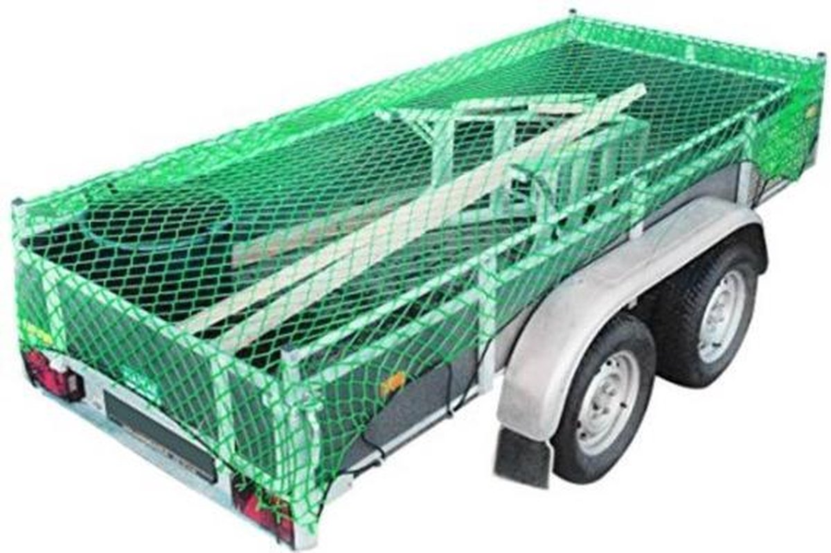 Aanhanger bagagenet 2m x 3m