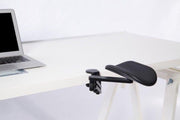 Ergorest met 20 cm schelp zwart