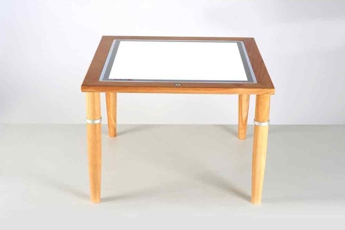 Houten lichttafel