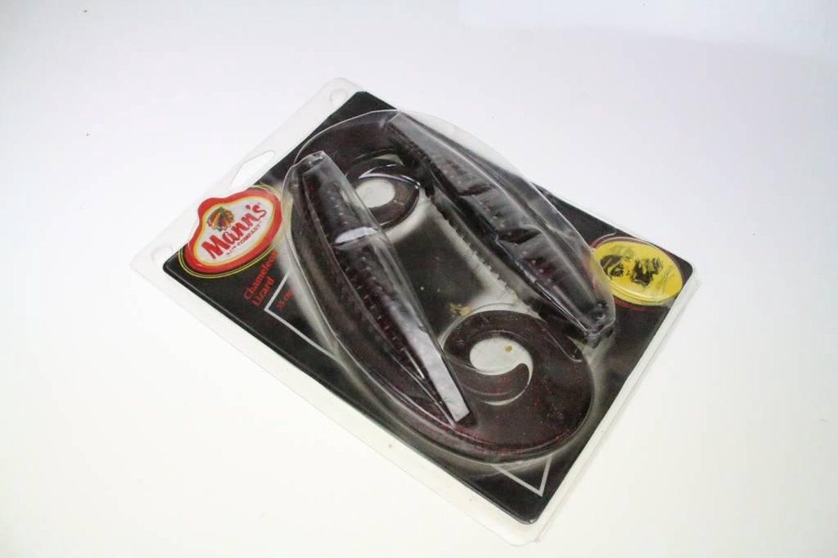 Mann's chameleon lizzard smoke/clear| 35cm / 130gr | 2 st | softbaits