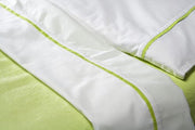 Jollein - Laken 100x150 cm - Wit/Lime