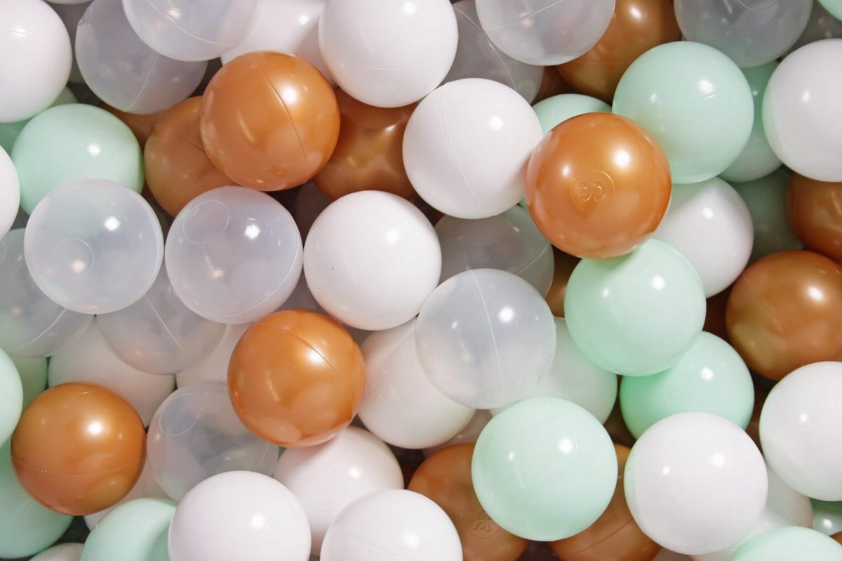 Foam Speelset met ballenbak Grijs incl 100 ballen: Goud