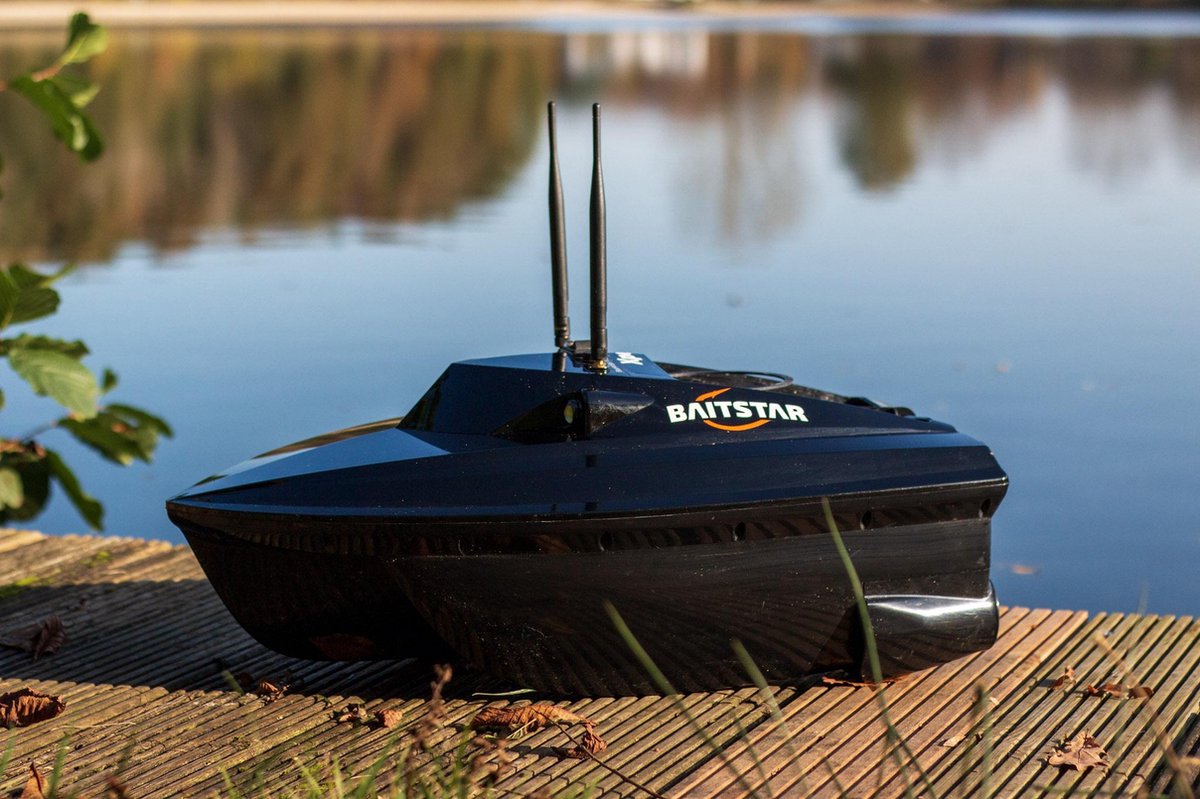 !Nieuw! BaitStar Xpert voerboot (GPS/Autopilot(30spots)/Sonar/13AhLithium) + BaitThrower