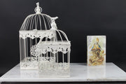 Gietijzeren Vogelkooien (set) Wit