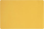 Atmosphera Placemat set van 4 - Lederlook - Geel - 45 x 30 cm - Onderleggers