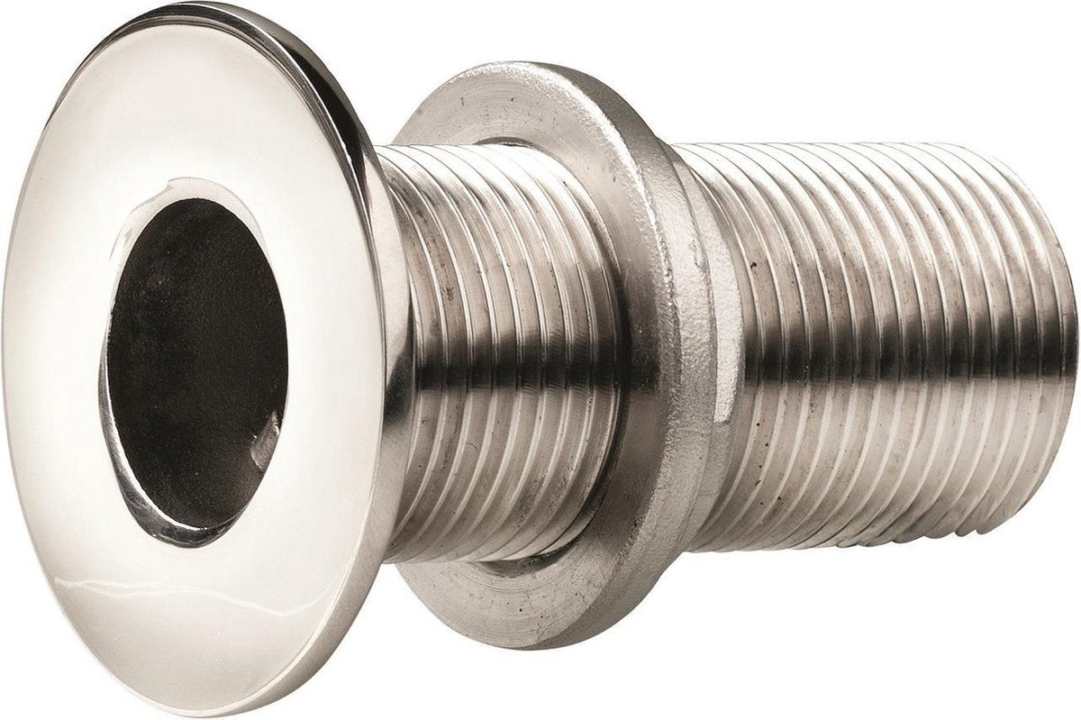 VETUS vlakke RVS Huiddoorvoer  1" x 76 mm