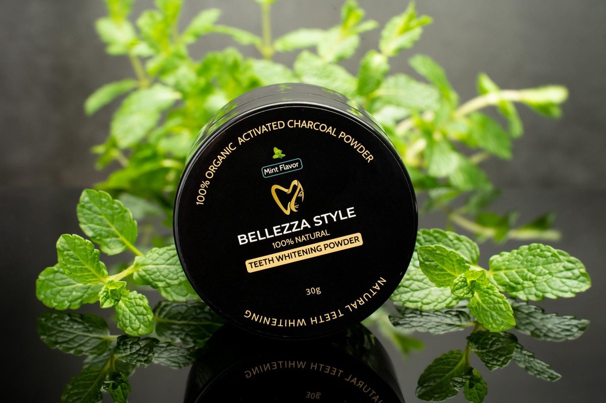 Bellezzastyle: Carbon Powder- Mint Flavour