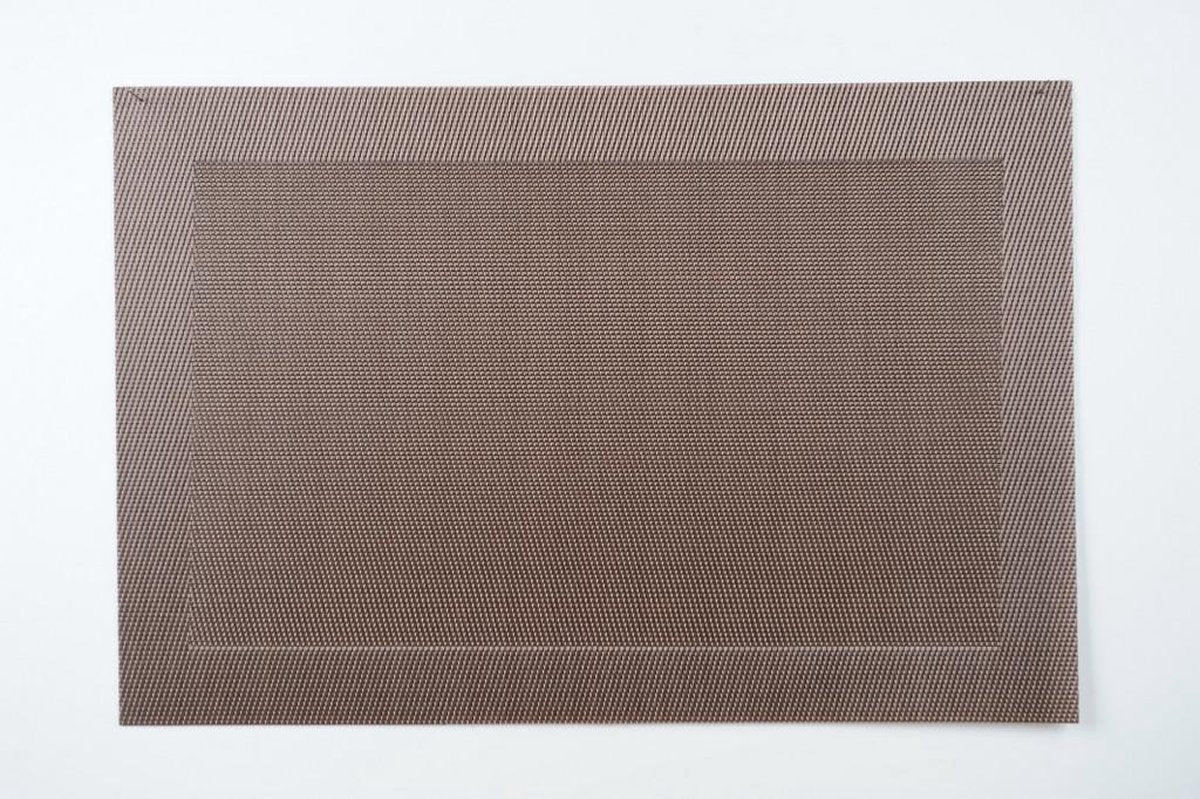 Rasteli Placemat Bruin L 45 cm 30 cm Voordeelset van 4 stuks